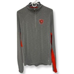 Chicago Bears Football NFL ‘47 ❗️1/4 Zip Pullover Men’s Small Gray